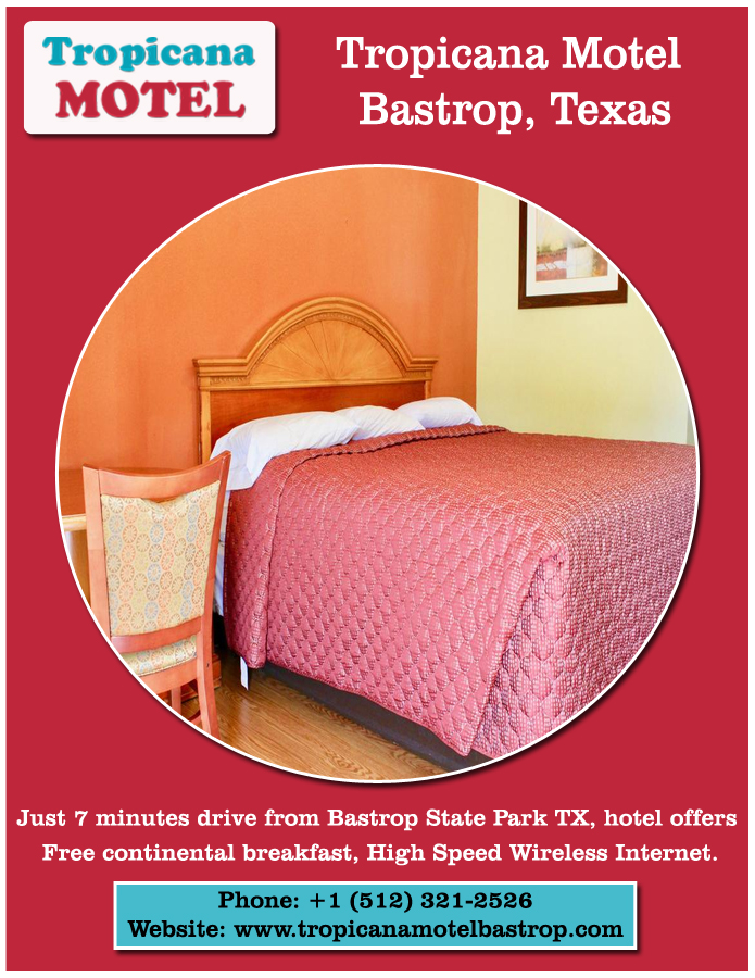 Tropicana Motel | 105 Highway 71 West, 103 State Hwy 71, Bastrop, TX 78602, USA | Phone: (512) 321-2526