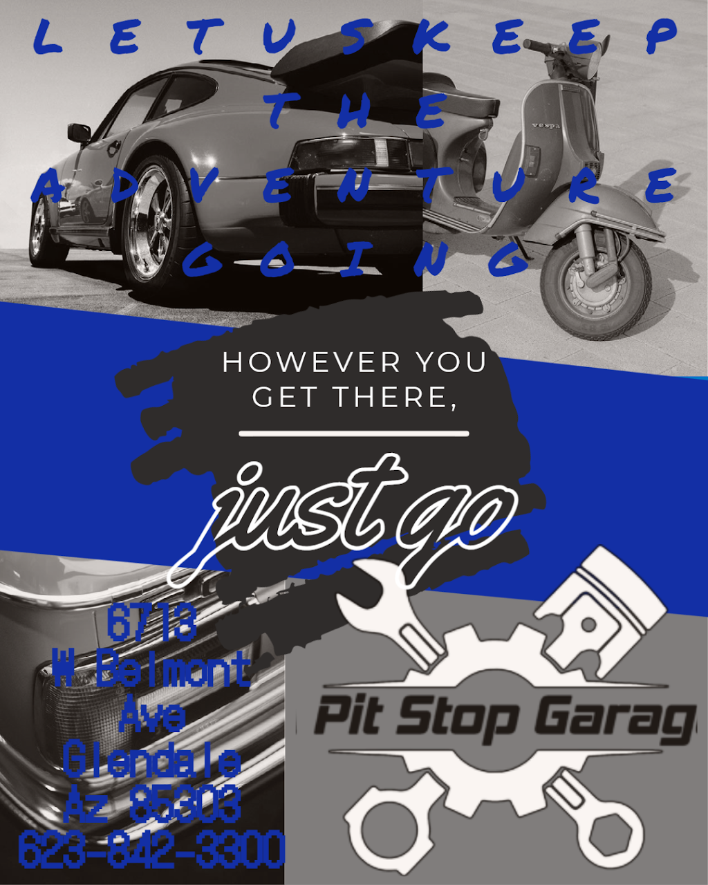 A Pit Stop Garage | 6713 W Belmont Ave, Glendale, AZ 85303, USA | Phone: (623) 842-3300