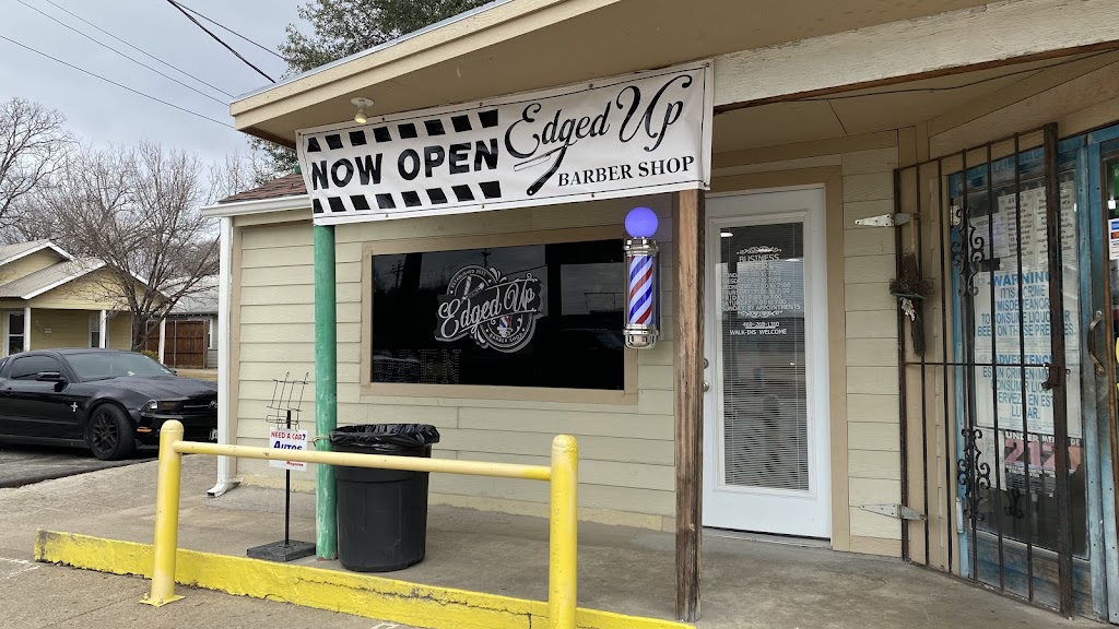 Edged Up Barbershop | 500 S Kaufman St, Ennis, TX 75119, USA | Phone: (469) 268-1310