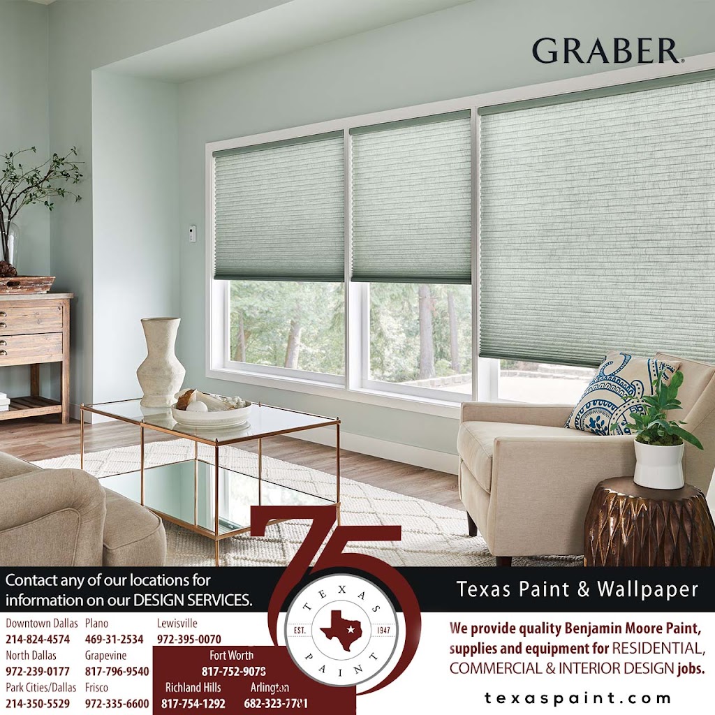 Texas Paint & Wallpaper | 6803 Preston Rd Suite 100, Frisco, TX 75034 | Phone: (972) 335-6600