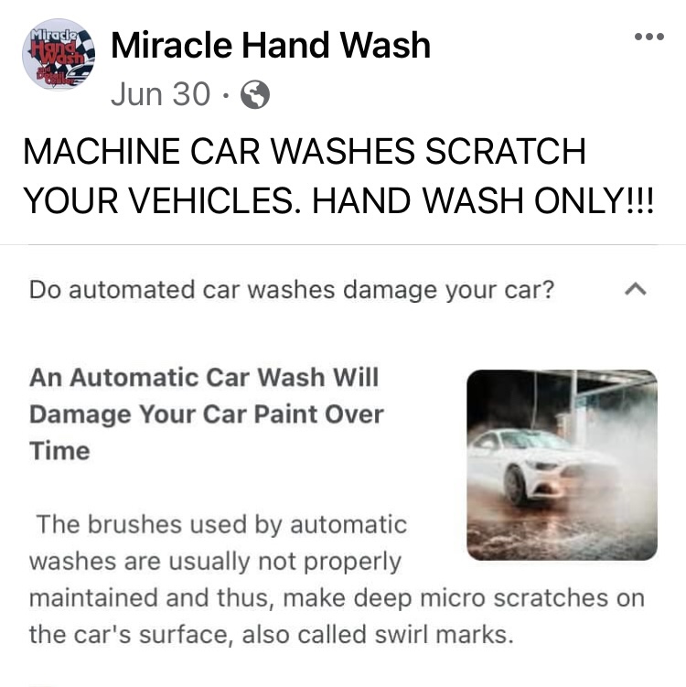 Miracle Hand Wash | Corner of Rockaway Ave &, 332 Atlantic Ave, Oceanside, NY 11572, USA | Phone: (516) 766-9274