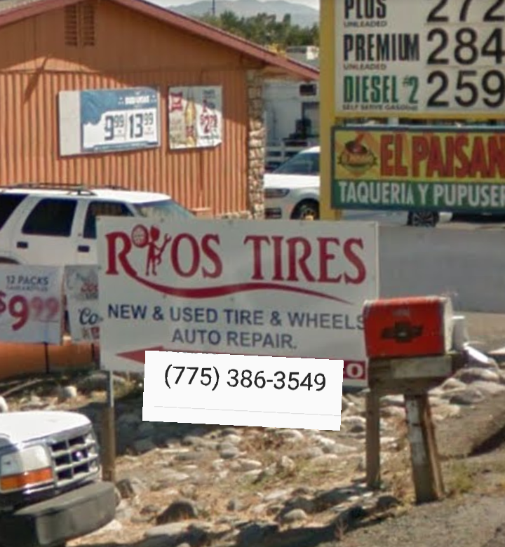 Rios Tires | 5200 Sun Valley Blvd, Sun Valley, NV 89433, USA | Phone: (775) 386-3549