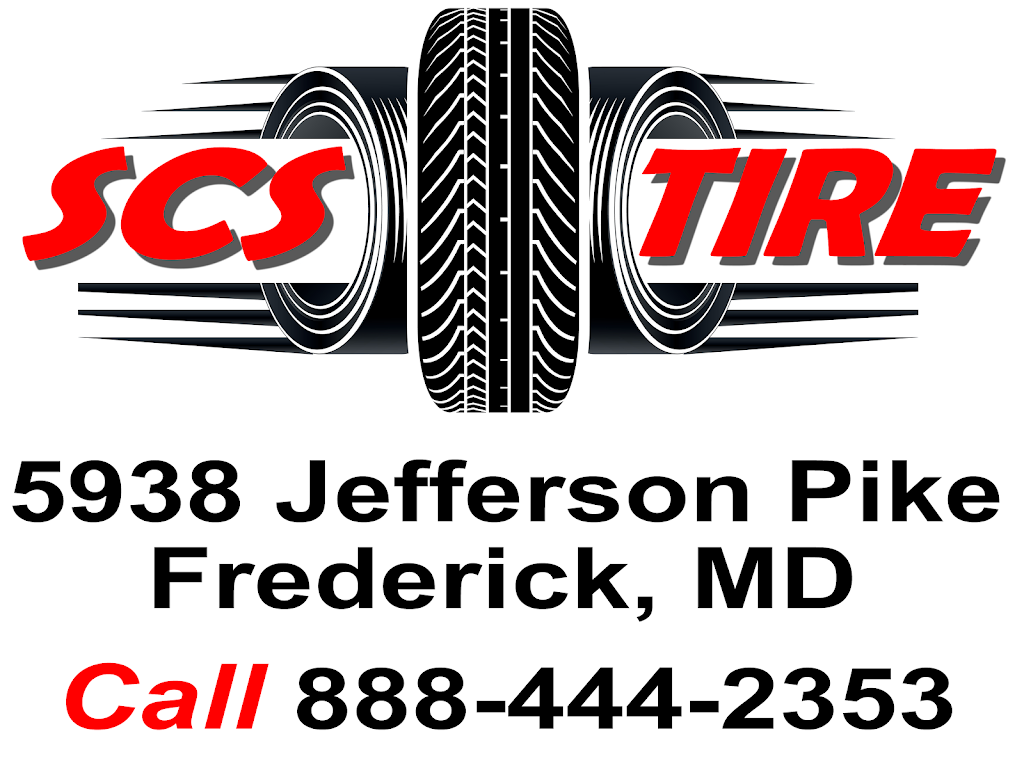 SCS Tire | 5938 Jefferson Pike Unit B, Frederick, MD 21703, USA | Phone: (888) 444-2353