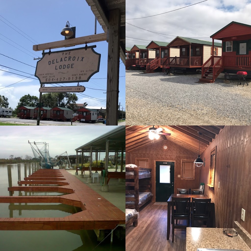 The Delacroix Lodge | 5413 Delacroix Hwy, St Bernard, LA 70085, USA | Phone: (504) 427-9138