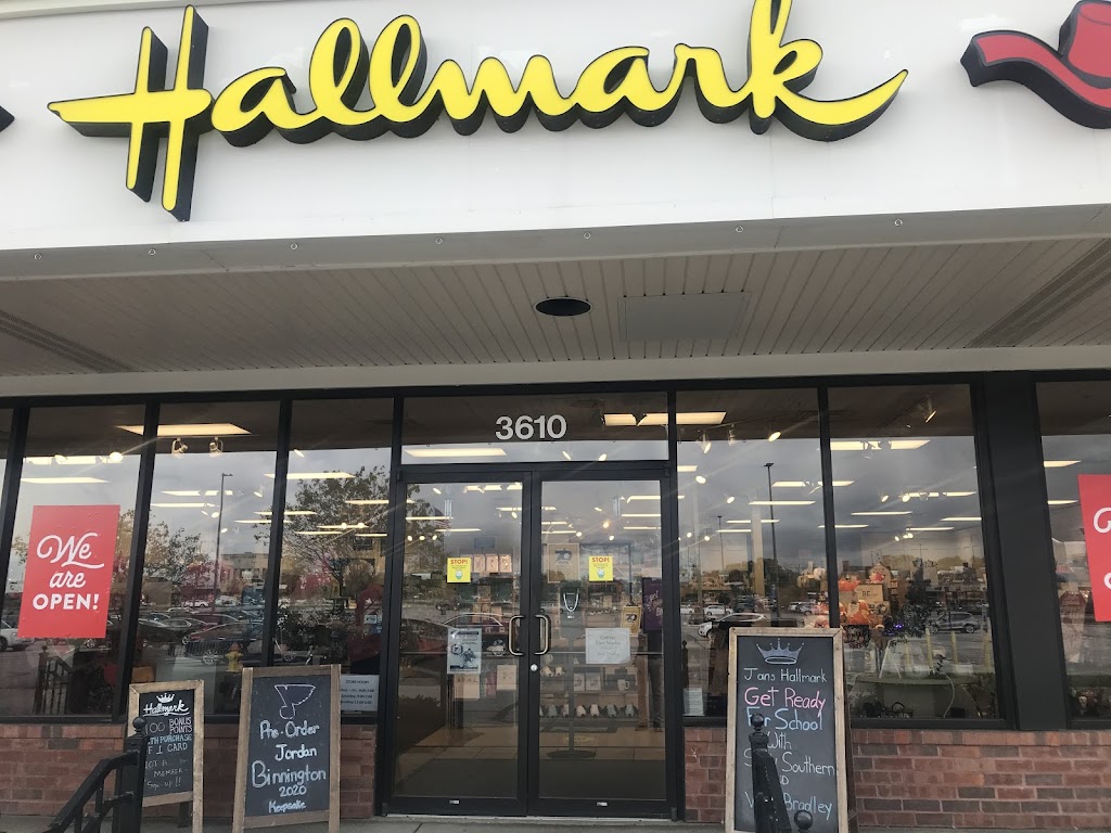 Jans Hallmark Shop | Green Mount Crossing, 3610 Green Mt Crossing Dr, Shiloh, IL 62269, USA | Phone: (618) 206-2335