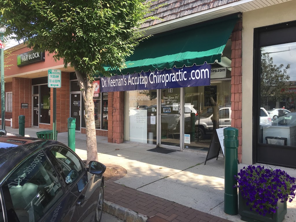 Dr. Keenans Accutap Chiropractic | 51 W Pleasant Ave, Maywood, NJ 07607, USA | Phone: (201) 845-0993