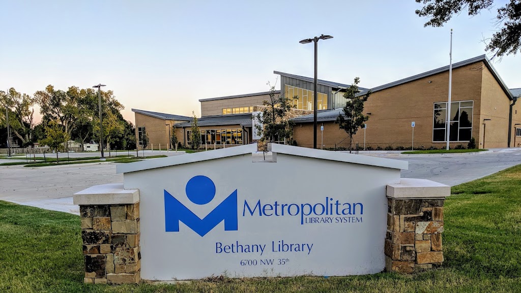 Metropolitan Library System - Bethany Library | 6700 NW 35th St, Bethany, OK 73008, USA | Phone: (405) 789-8363