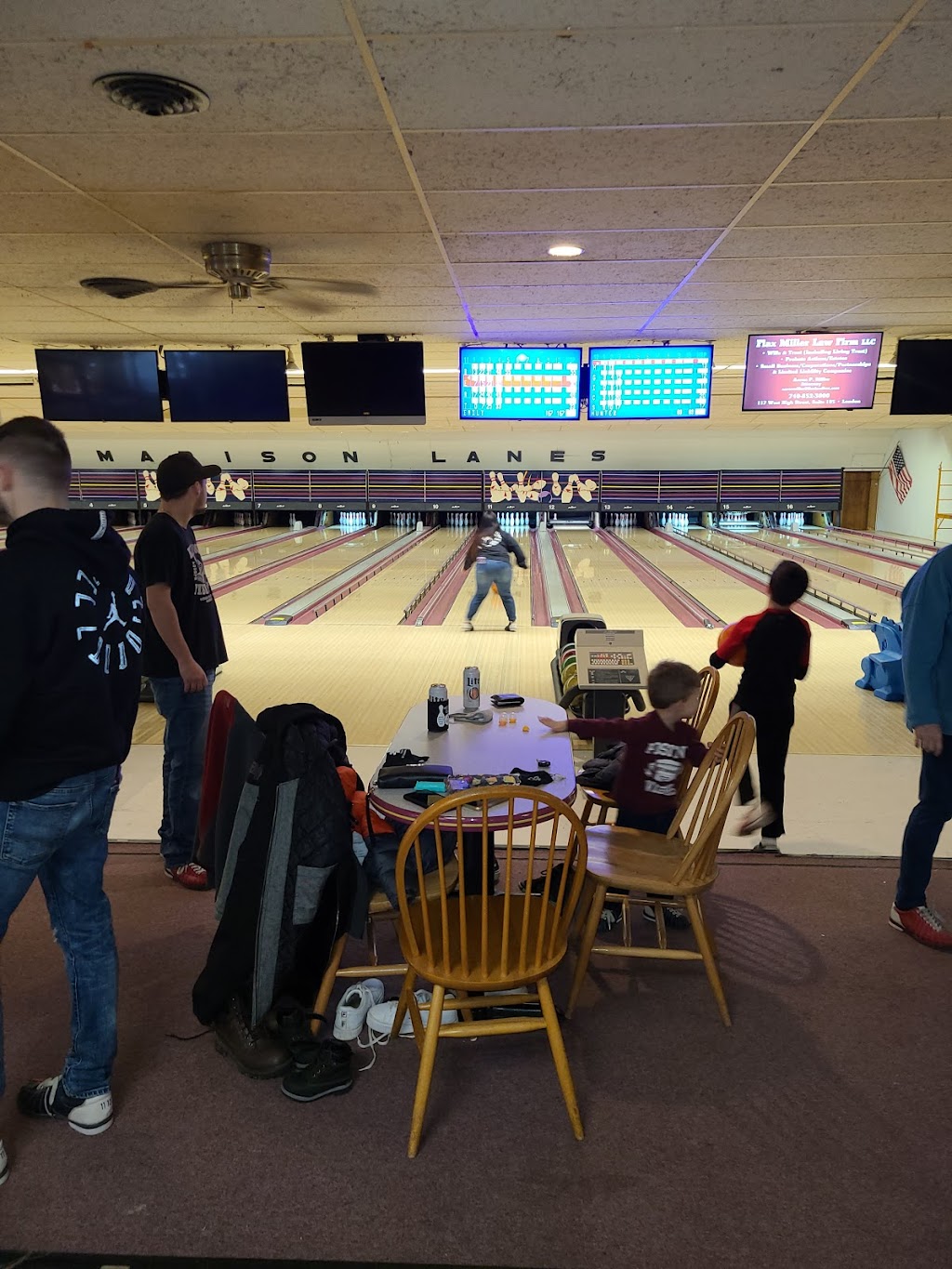 Madison Bowling Lanes | 690 N Main St, London, OH 43140, USA | Phone: (740) 852-1976