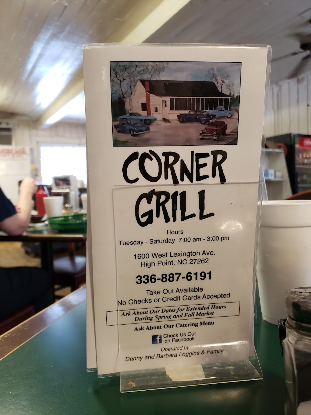 Corner Grill | 1600 W Lexington Ave, High Point, NC 27262, USA | Phone: (336) 887-6191