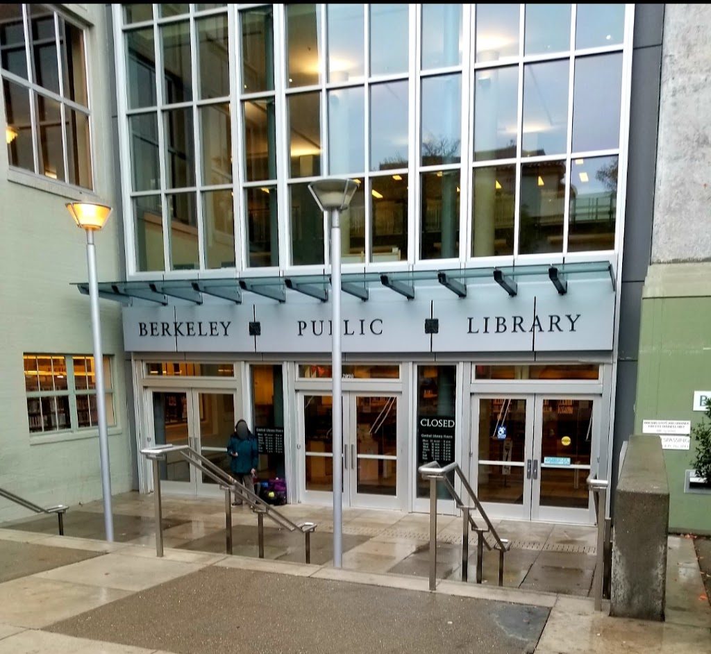 Berkeley Public Library | 2090 Kittredge St, Berkeley, CA 94704, USA | Phone: (510) 981-6100