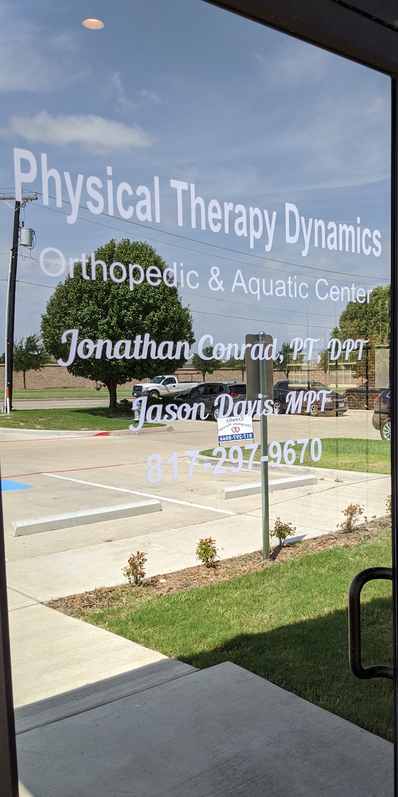 Physical Therapy Dynamics | 775 E, FM1187, Crowley, TX 76036, USA | Phone: (817) 297-9670