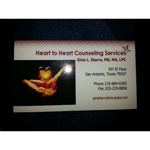 Heart To Heart Counseling Services | 130 Osage St, San Antonio, TX 78207 | Phone: (210) 884-0365