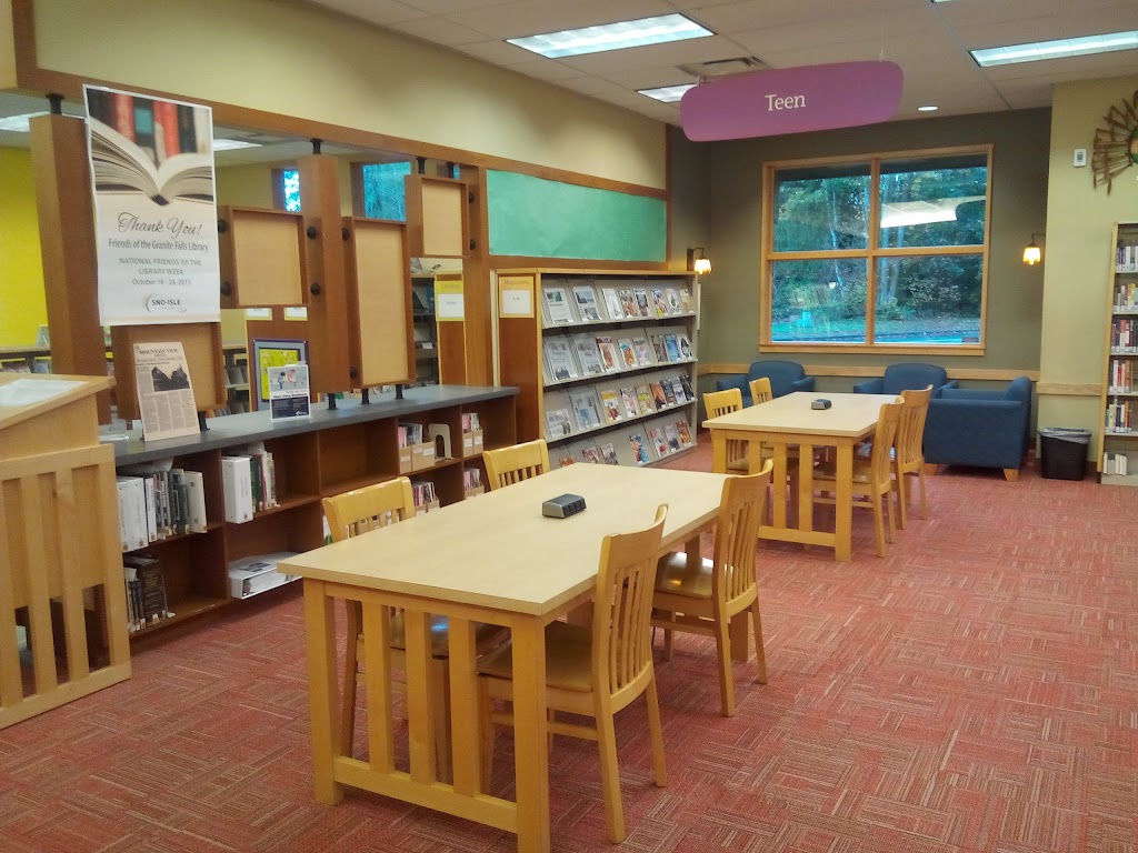 Granite Falls Library - Sno-Isle Libraries | 815 E Galena St, Granite Falls, WA 98252, USA | Phone: (360) 691-6087