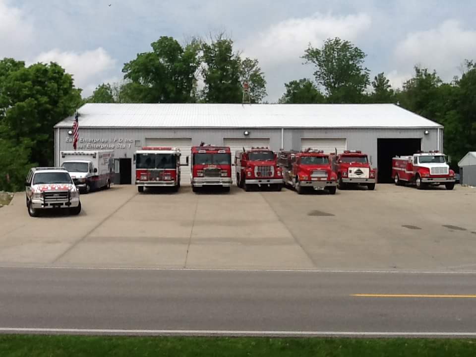 East Enterprise Volunteer Fire Department | 13091 IN-56, Vevay, IN 47043, USA | Phone: (812) 534-2752