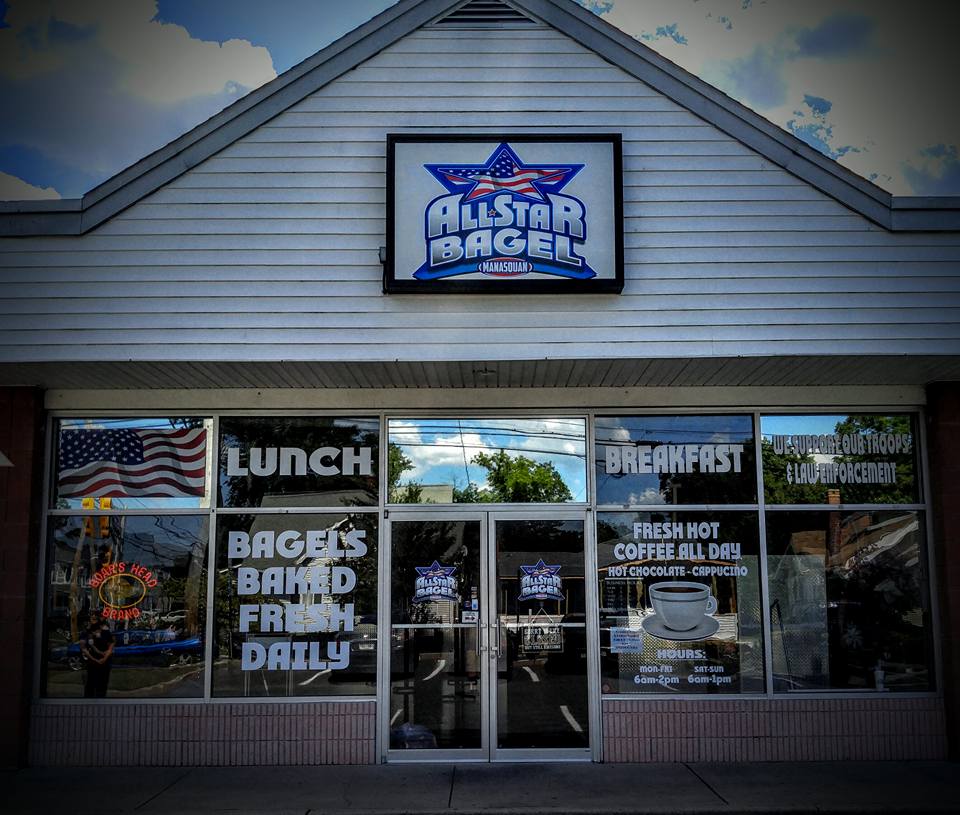 All Star Bagel Manasquan | 95 Atlantic Ave, Manasquan, NJ 08736, USA | Phone: (732) 800-3200