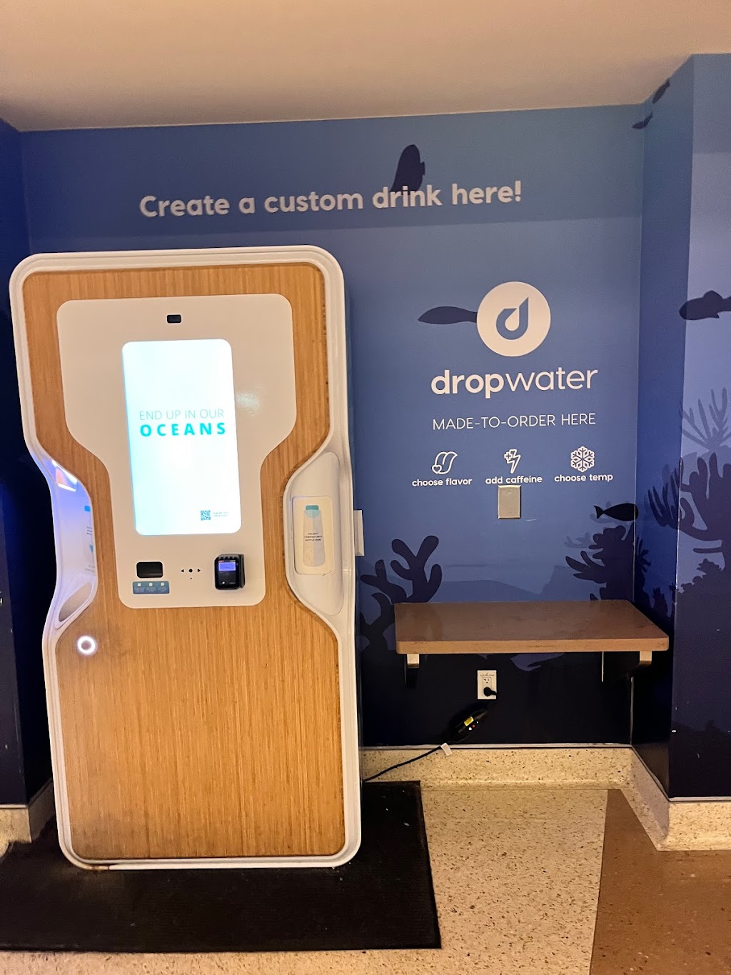 Drop Water Kiosk | Terminal B, 1701 Airport Blvd Gate 26, San Jose, CA 95110, USA | Phone: (800) 216-4036