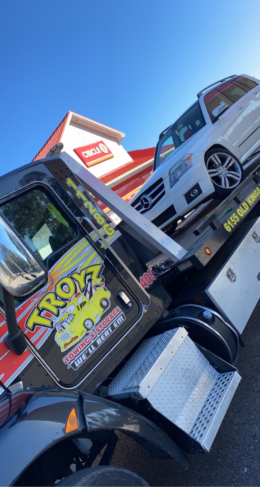 Troyz Towing & Storage | 6155 Old Kings Rd, Jacksonville, FL 32254, USA | Phone: (904) 712-1804