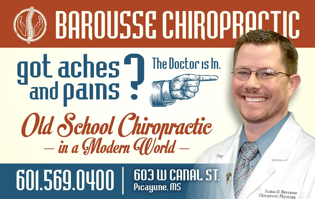 Barousse Chiropractic | 1018 6th Ave STE A, Picayune, MS 39466, USA | Phone: (601) 569-0400