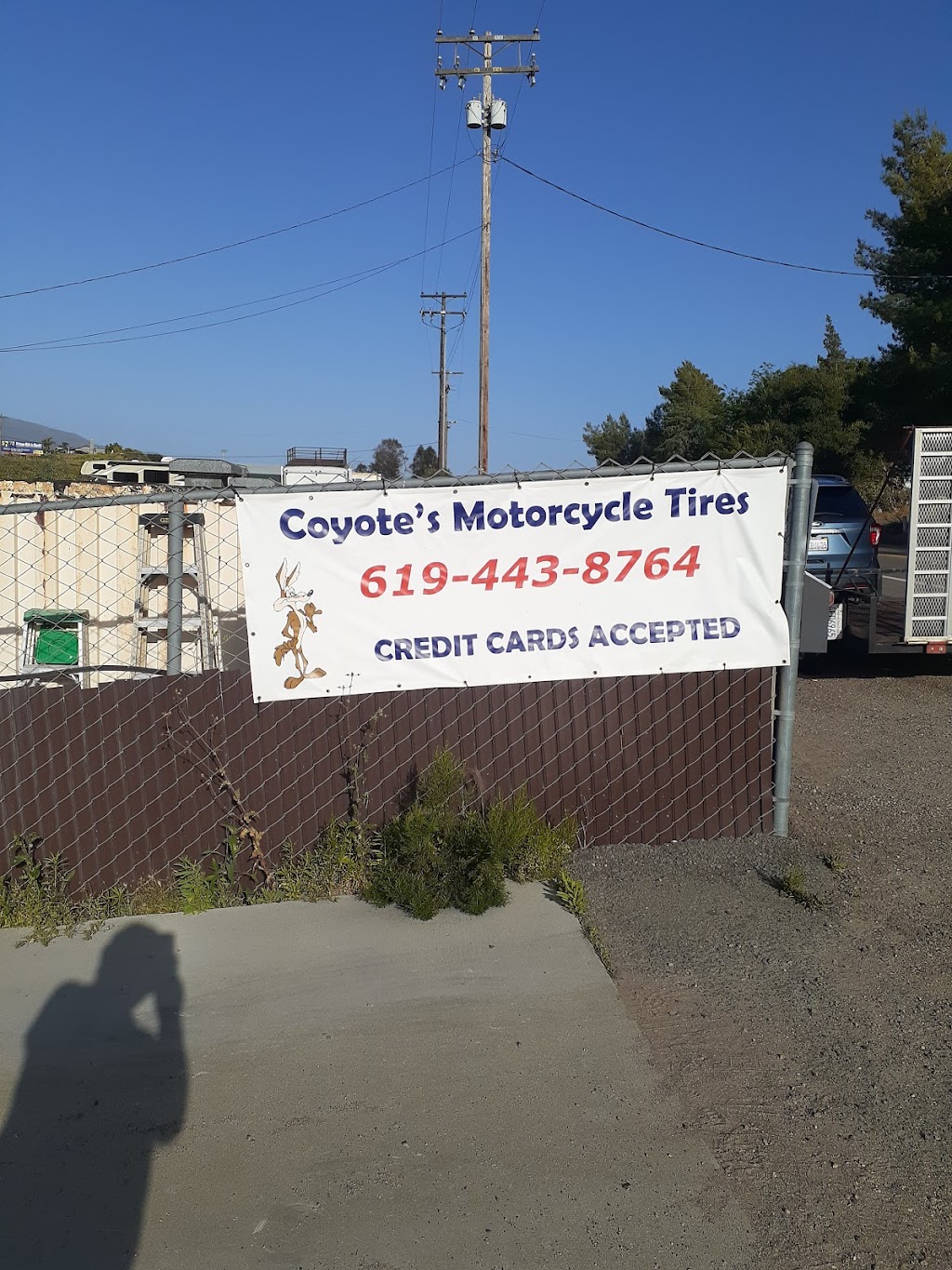 Coyotes Motorcycle Tires | 16204 Alpine Blvd, Alpine, CA 91901, USA | Phone: (619) 443-8764