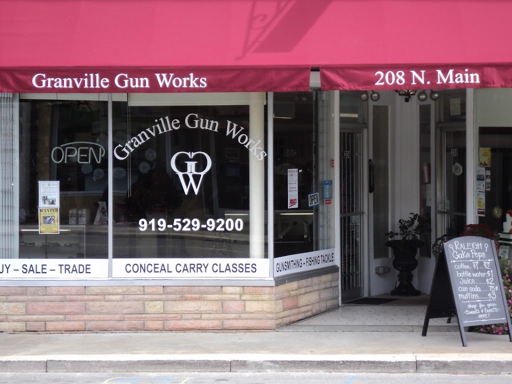 Granville Gun Works | 208 N Main St, Creedmoor, NC 27522, USA | Phone: (919) 529-9200