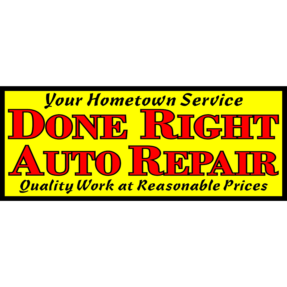Done Right Auto Repair & Tire Sales | 61 E Peacock Ave, Denton, NC 27239, USA | Phone: (336) 859-0339