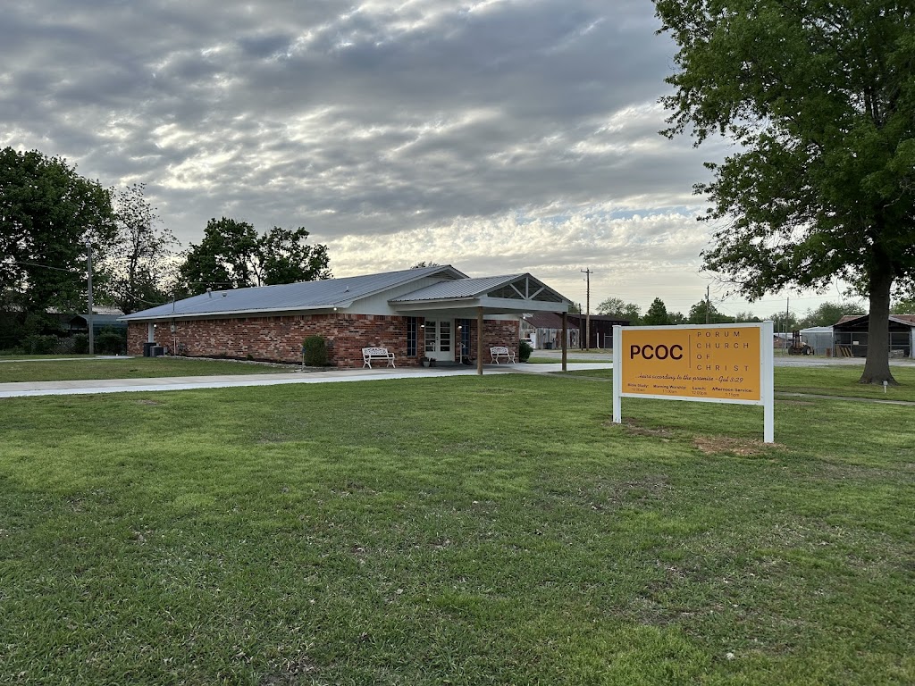 Church of Christ | 205 S 2nd St, Porum, OK 74455, USA | Phone: (405) 826-2913