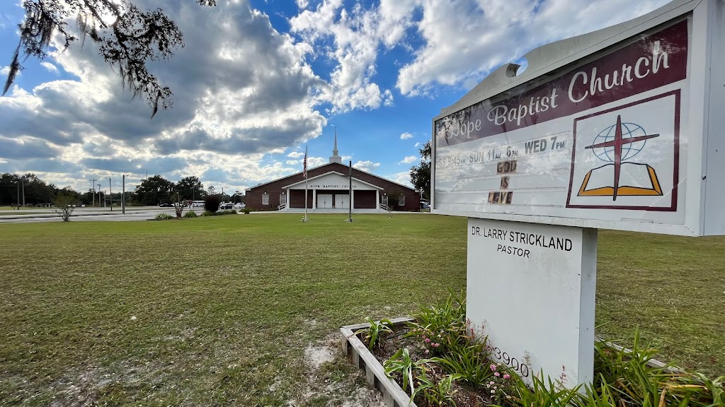 Hope Baptist Church | 3900 State Rte 100, Starke, FL 32091, USA | Phone: (352) 473-4188