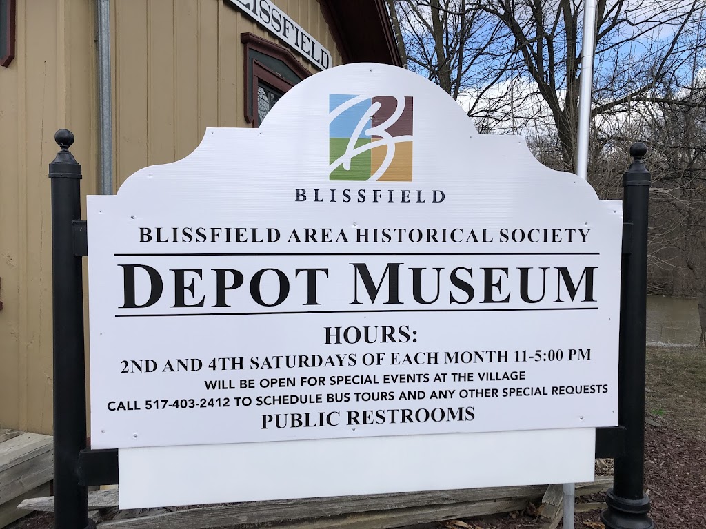 Blissfield Depot Museum | 105 N Lane St, Blissfield, MI 49228, USA | Phone: (517) 486-4816