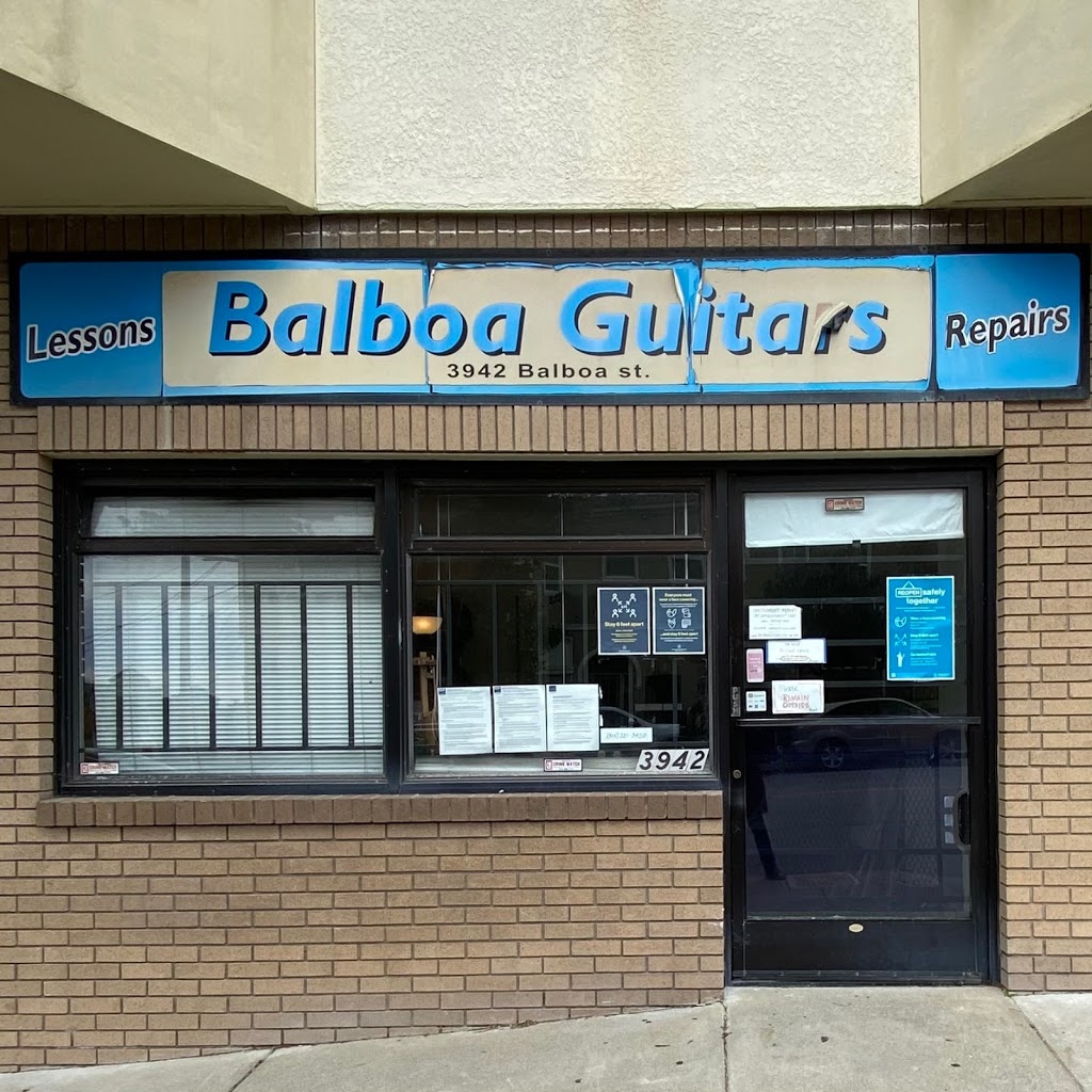 Balboa Guitars | 3942 Balboa St, San Francisco, CA 94121, USA | Phone: (415) 221-3920