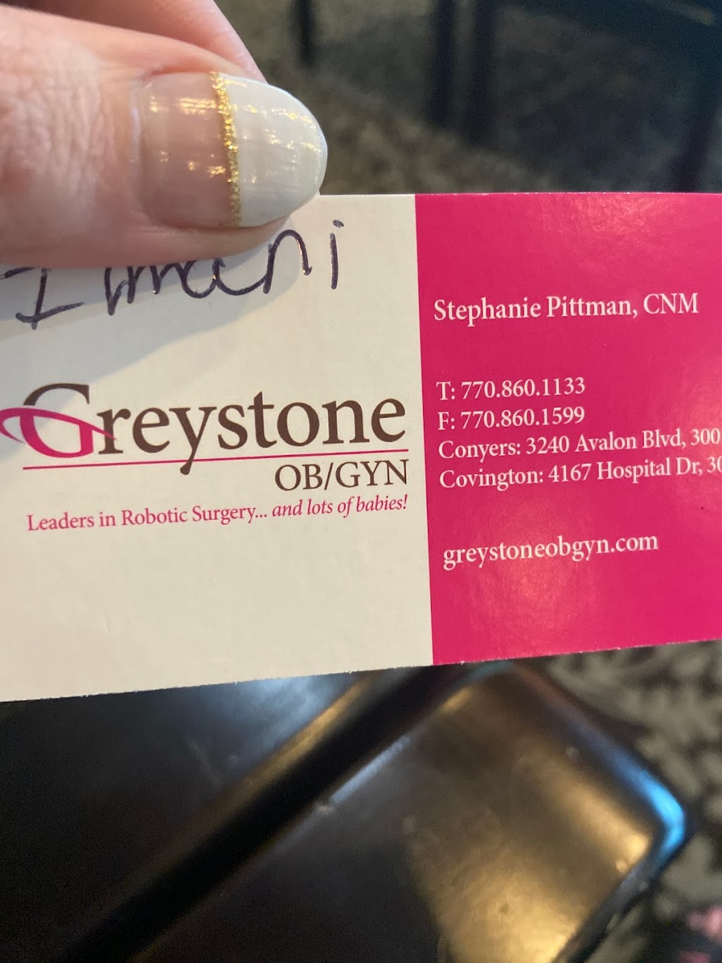 Greystone Ob/Gyn | 3240 Avalon Blvd, Conyers, GA 30013 | Phone: (770) 860-1133