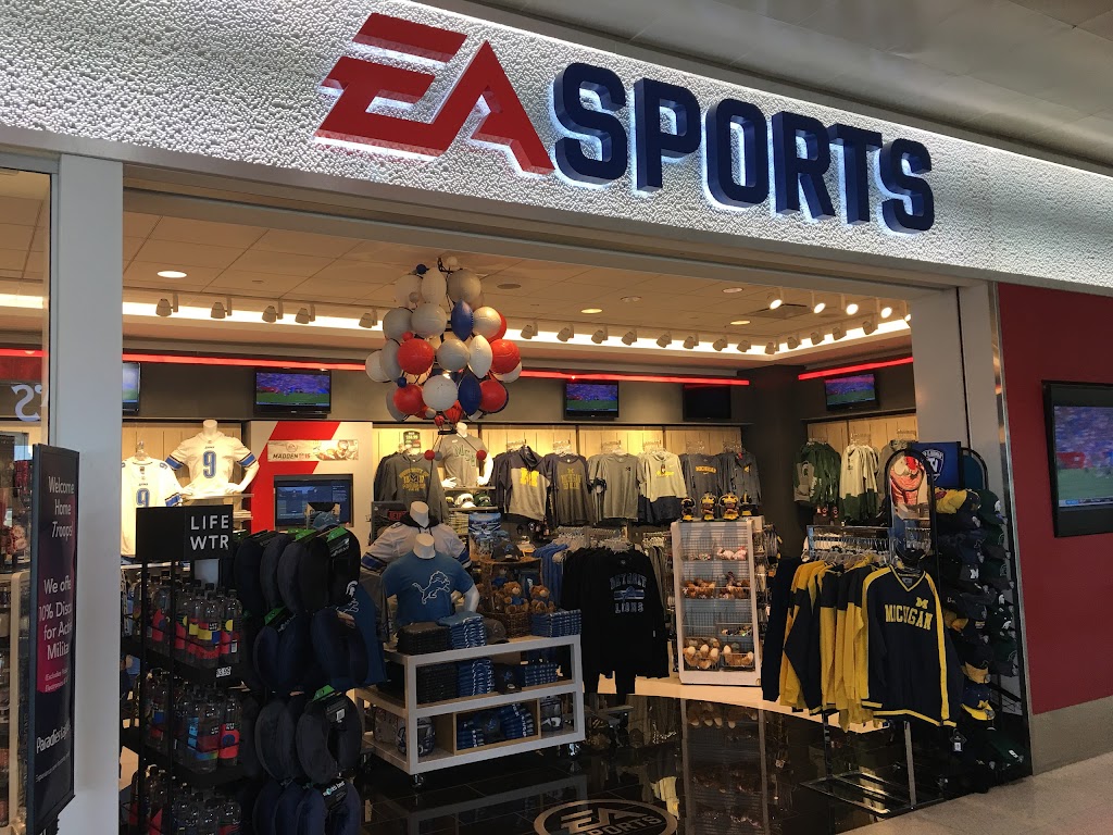 EA Sports | McNamara Terminal, Between Gates A15 and A17, Worldgateway Pl, Detroit, MI 48242, USA | Phone: (734) 720-1148