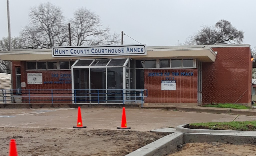 Hunt County Tax Substation | 112 E Main St, Quinlan, TX 75474, USA | Phone: (903) 356-2830