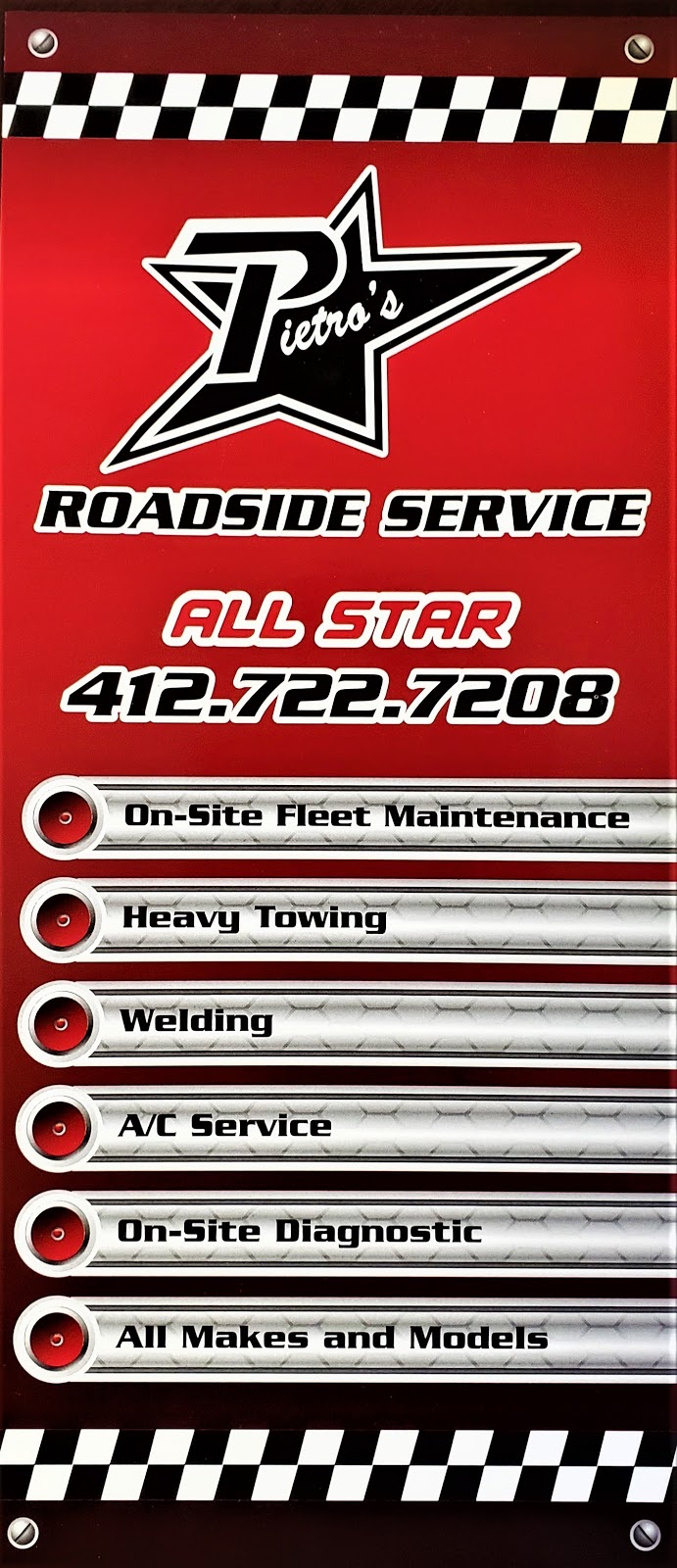 Pietros Roadside Service & Diesel Garage | 1259 Freedom Crider Rd, Freedom, PA 15042, USA | Phone: (412) 722-7208