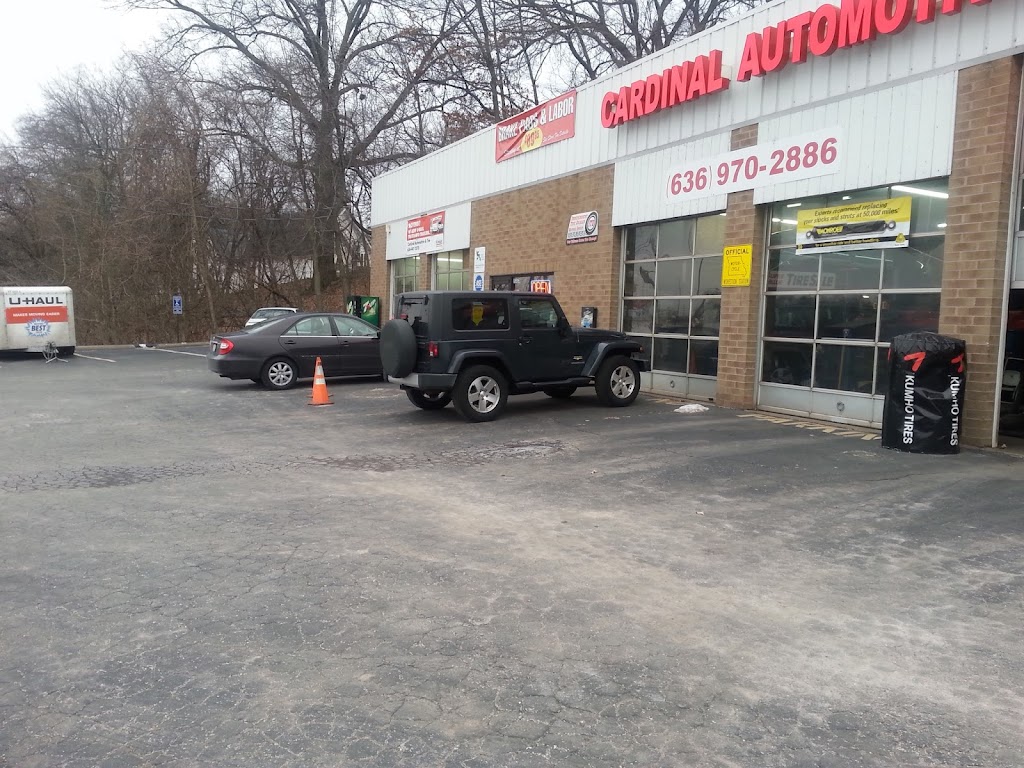 Cardinal Automotive & Tire | 7325 Veterans Memorial Pkwy, St Peters, MO 63376, USA | Phone: (636) 970-2886