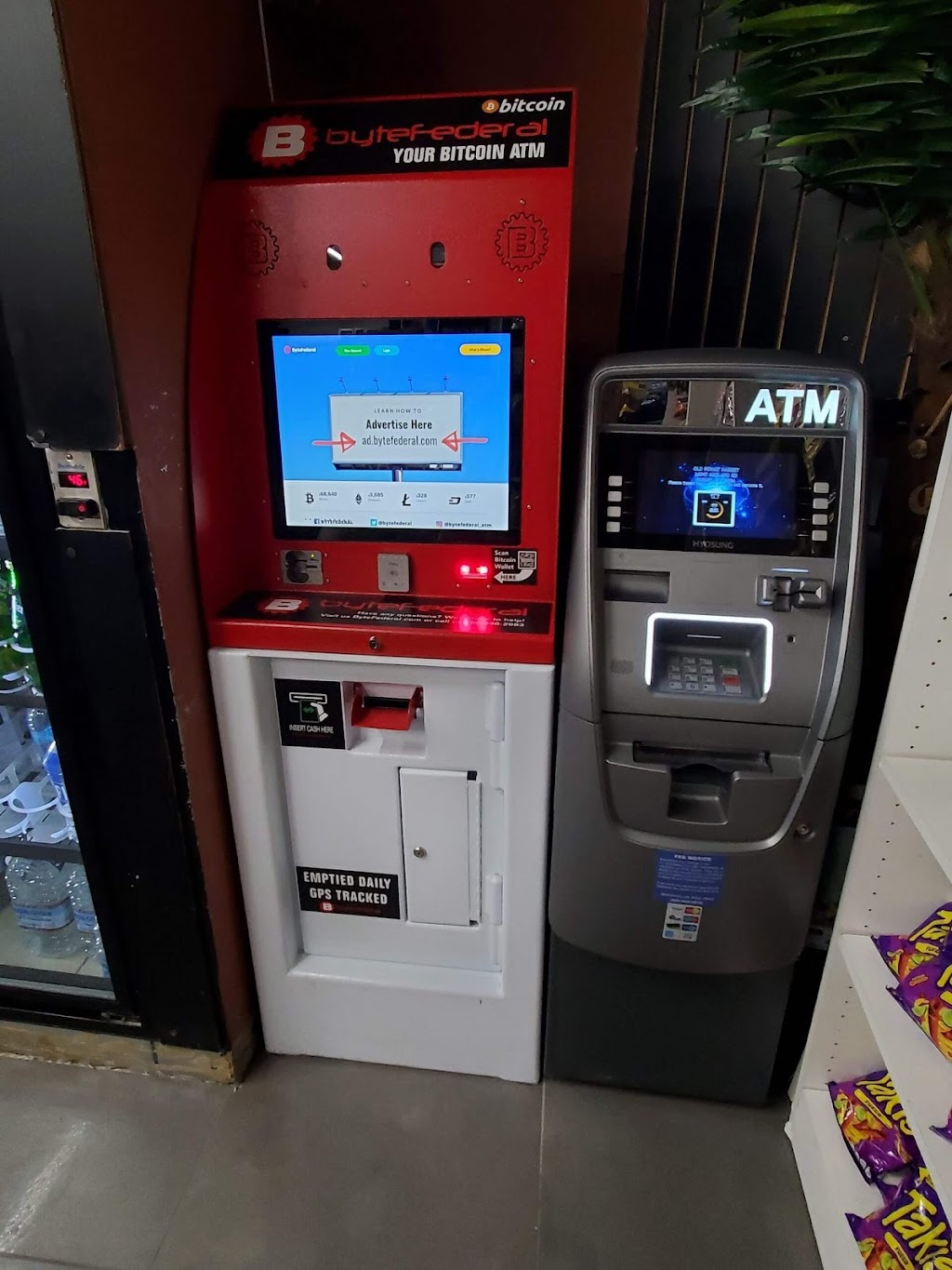 Byte Federal Bitcoin ATM (Old Poway Market) | 14047 Midland Rd, Poway, CA 92064, USA | Phone: (786) 686-2983