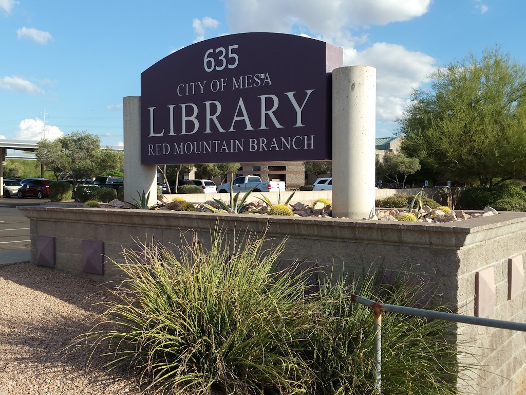 Red Mountain Branch - Mesa Public Library | 635 N Power Rd, Mesa, AZ 85205, USA | Phone: (480) 644-3100