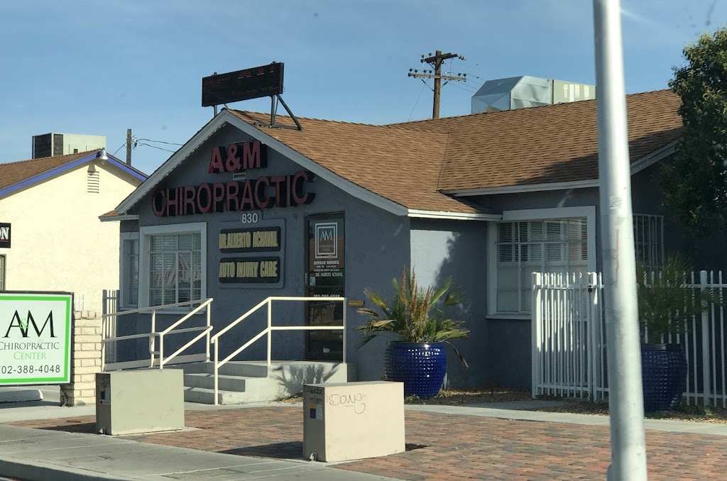 A & M Chiropractic & Wellness Center | 830 E Charleston Blvd, Las Vegas, NV 89104, USA | Phone: (702) 388-4048
