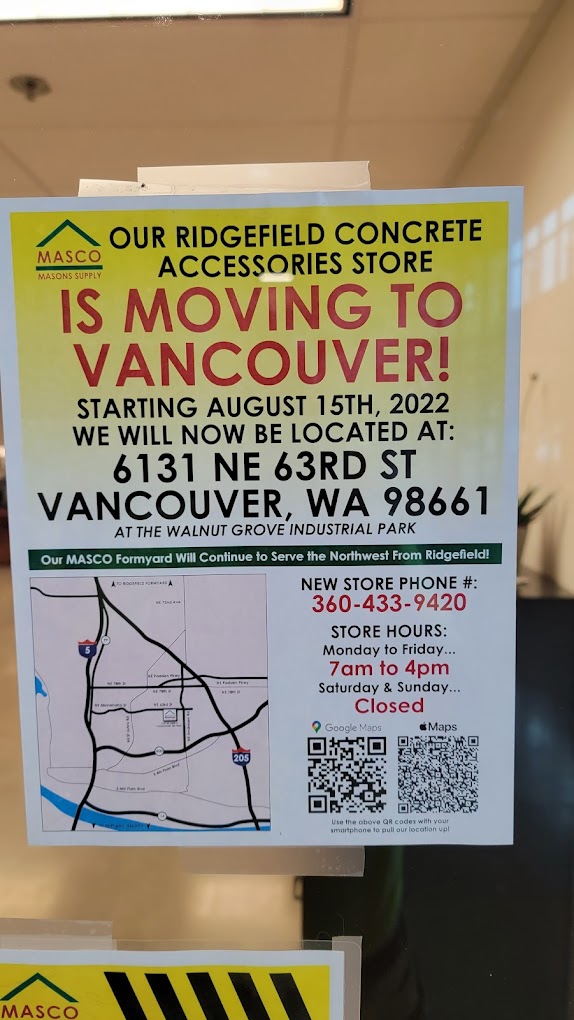Masons Supply Company | 6131 NE 63rd St, Vancouver, WA 98661, USA | Phone: (360) 887-4777