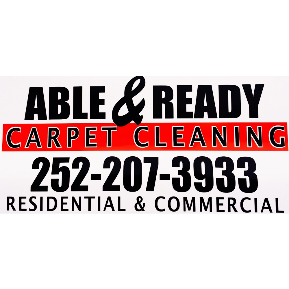 Able & Ready Carpet Cleaning | 648 Grandy Rd, Grandy, NC 27939, USA | Phone: (252) 207-3933