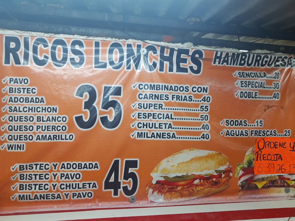 Ricos Lonches Dulce Y Fer | Blvd. Manuel Gómez Morín 780, Salvarcar, 32575 Cd Juárez, Chih., Mexico | Phone: 656 639 2613