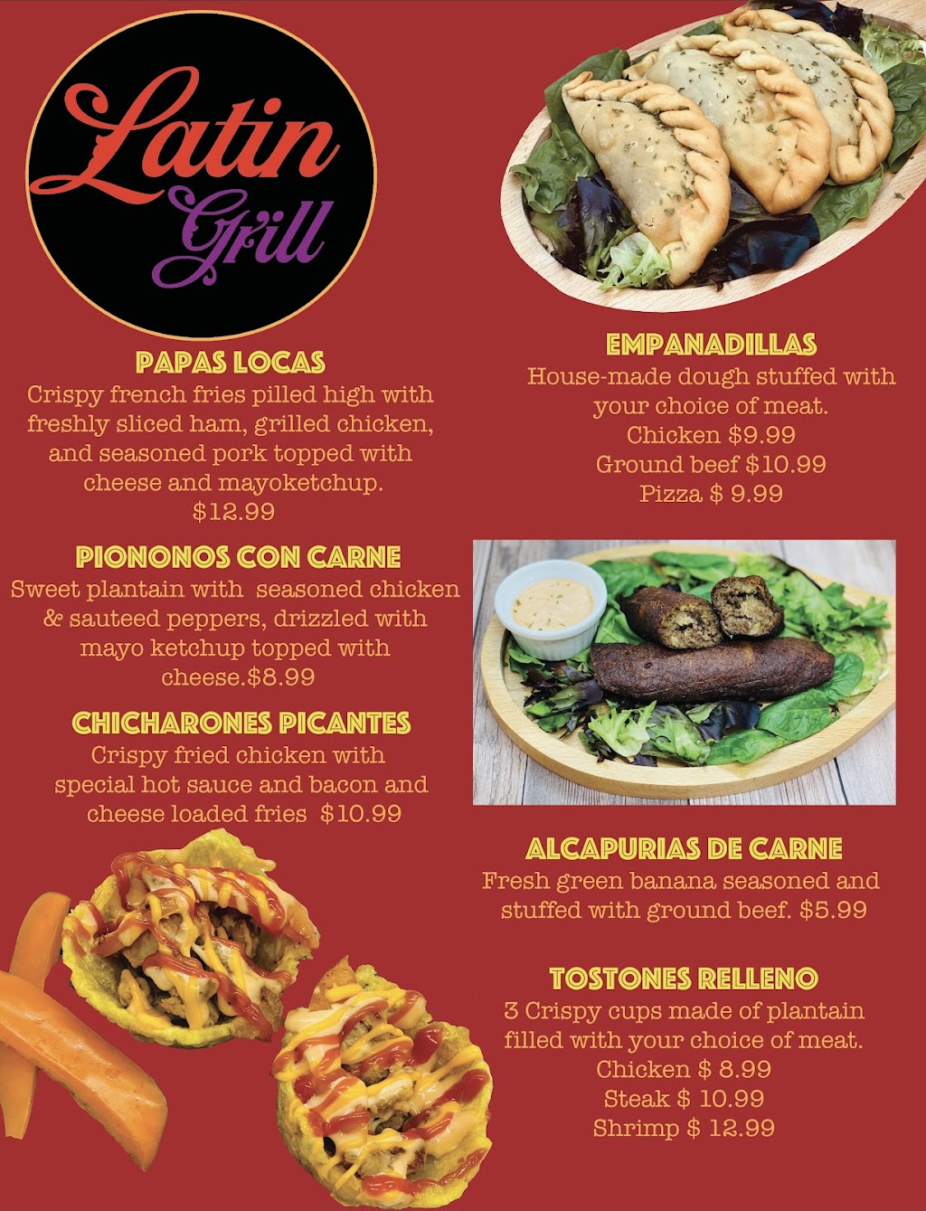 Latin Grill | 577 Deltona Blvd, Deltona, FL 32725, USA | Phone: (386) 575-4204