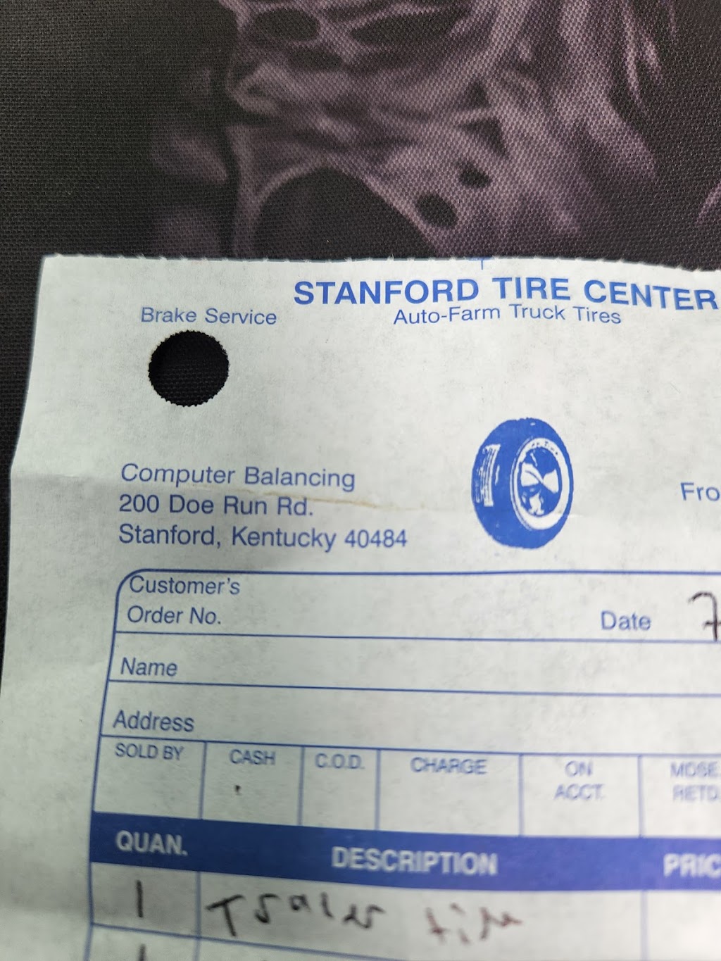 Stanford Tire Center | 200 Doe Run Rd, Stanford, KY 40484 | Phone: (606) 365-2155
