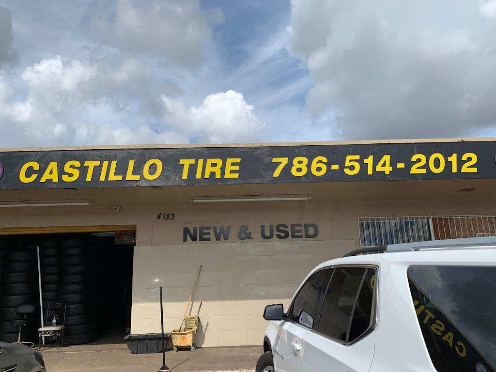 Castillo Tire Repair | 4183 NW 167th St, Miami Gardens, FL 33055, USA | Phone: (786) 514-2012