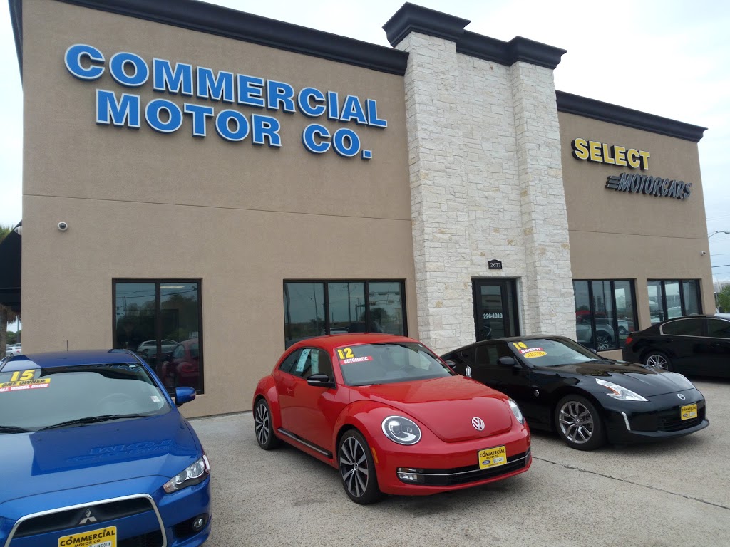 Commercial Motor Co. Select Motorcars | 2677 W Wheeler Ave, Aransas Pass, TX 78336, USA | Phone: (361) 226-1019