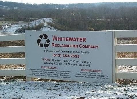 Whitewater Reclamation Company | 4250 Hooven Rd, Cleves, OH 45002, USA | Phone: (513) 353-2555