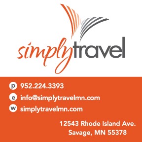 Simply Travel | 1400 W Co Rd 72, Shakopee, MN 55379, USA | Phone: (952) 224-3393