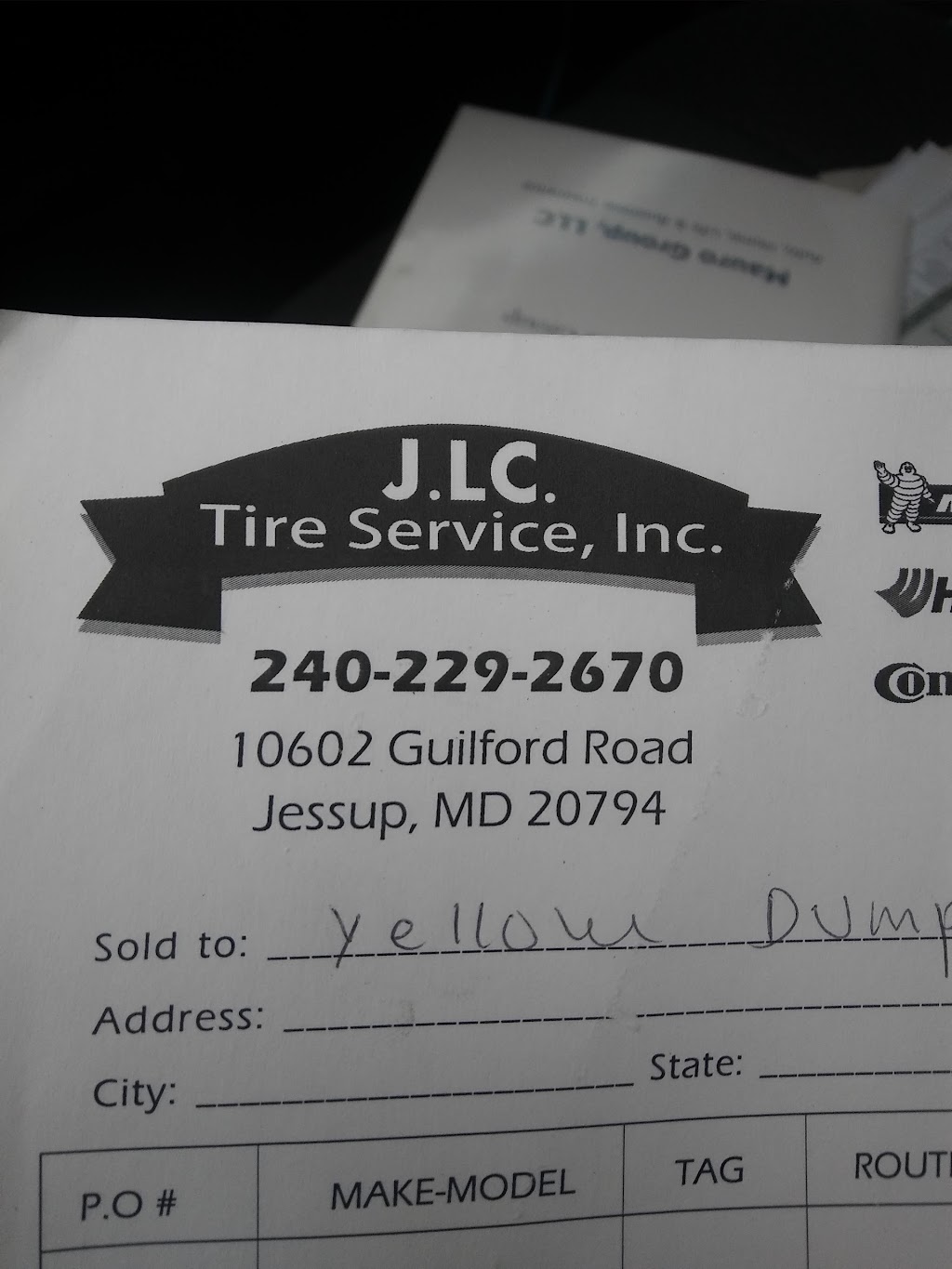 JLC TIRE SERVICE INC | 10602 Guilford Rd, Jessup, MD 20794, USA | Phone: (240) 229-2670