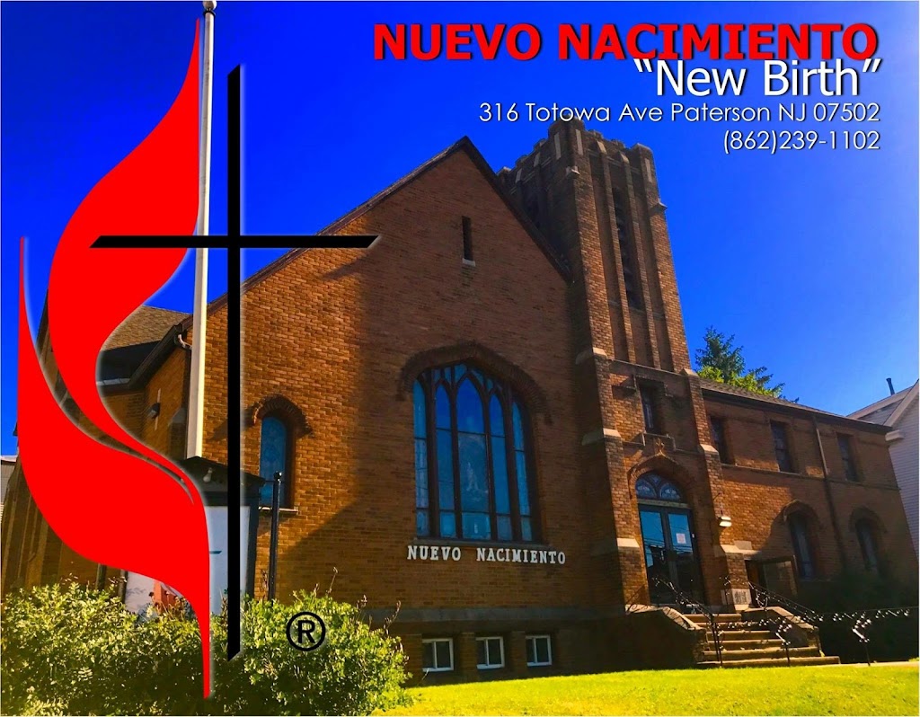 Iglesia Nuevo Nacimiento New Birth | 316 Totowa Ave, Paterson, NJ 07502, USA | Phone: (862) 239-1102