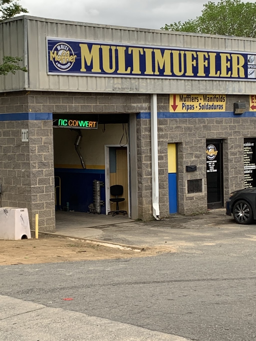 Multi muffler | 1110 Commercial Ave, Charlotte, NC 28205, USA | Phone: (704) 713-8506