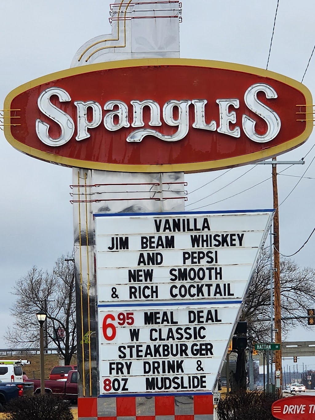 Spangles | 1023 East 61st St N, Park City, KS 67219, USA | Phone: (316) 744-1903